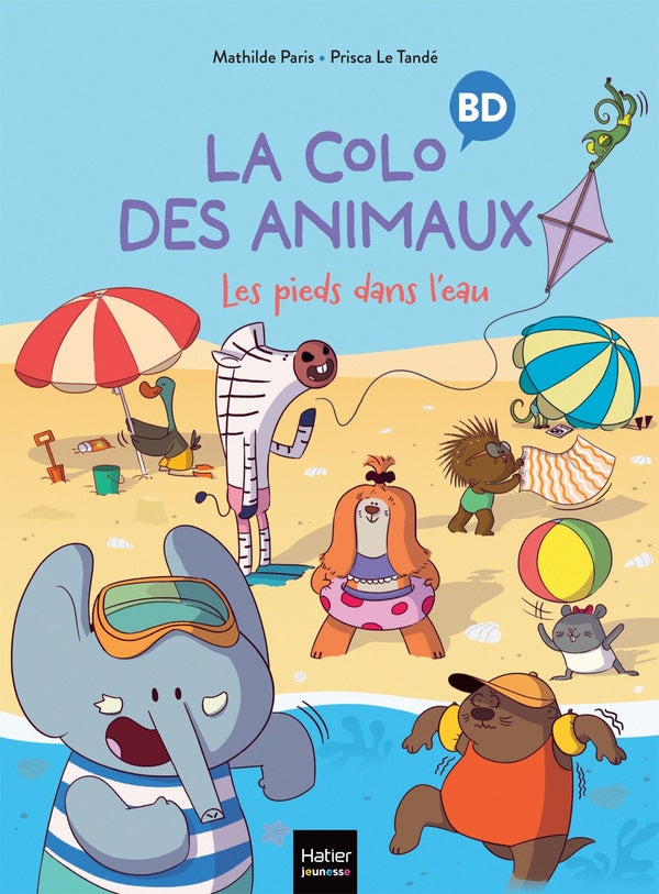 La colo des animaux : Les pieds dans l'eau