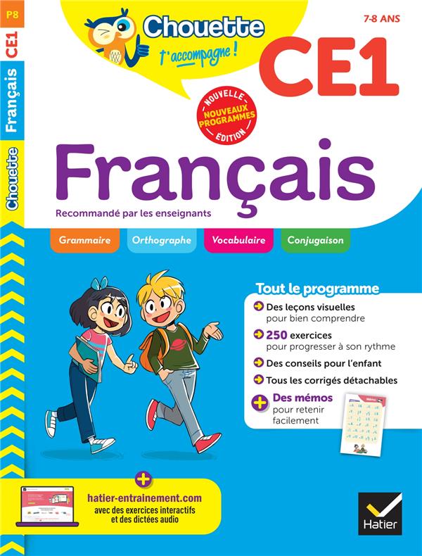 Chouette entraînement : P8 ; Français ; CE1