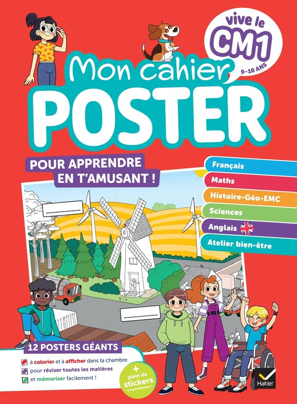 Vive le CM1 ; Mon cahier poster