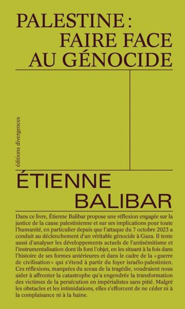 Palestine : Faire face au génocide
