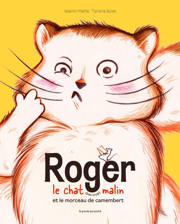 Roger le chat (pas trop) malin et le morceau de camembert - flash vidéo