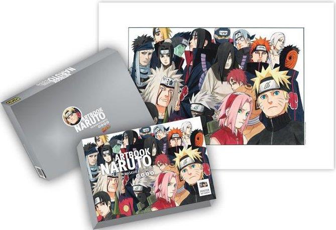 Naruto : coffret : artbook - flash vidéo