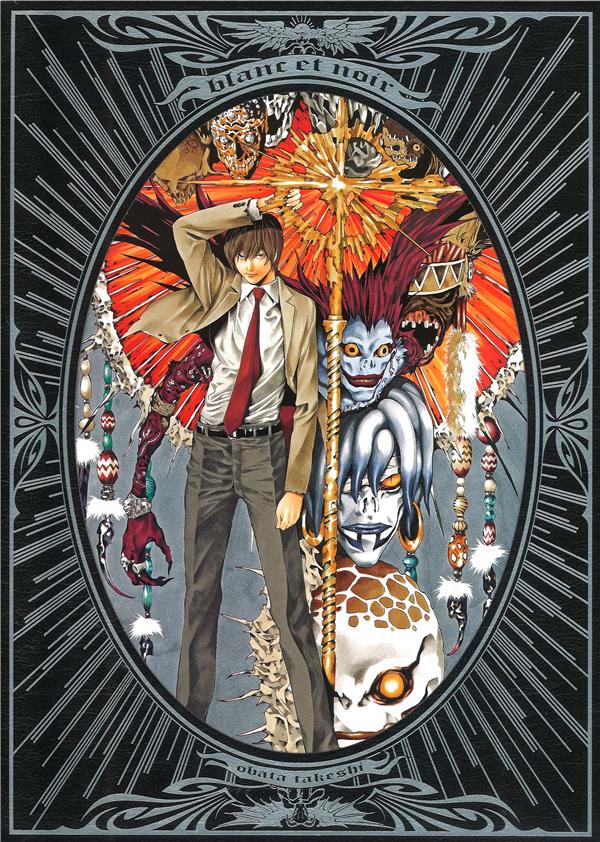 Takeshi Obata ; illustrations ; blanc et noir