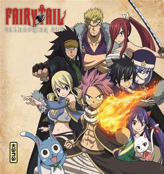 Fairy Tail : calendrier (édition 2017)