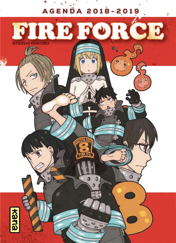 Fire force : agenda (édition 2018/2019) - flash vidéo