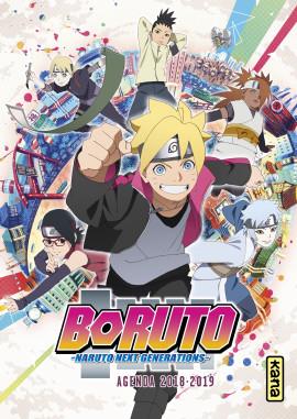 Boruto - Naruto next generations : agenda (édition 2018/2019) - flash vidéo