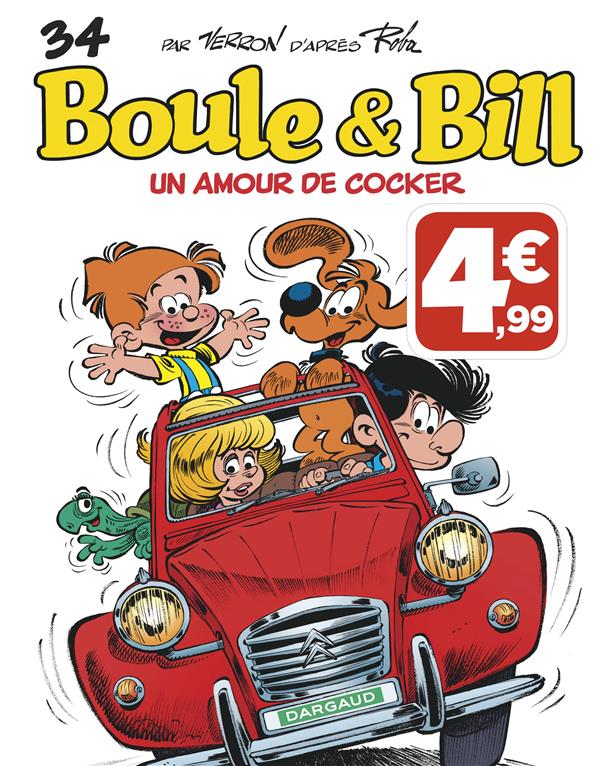 Boule & Bill Tome 34 : un amour de cocker