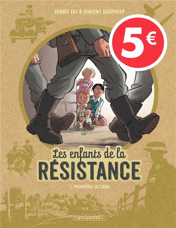 Les enfants de la Résistance Tome 1 : premières actions - flash vidéo