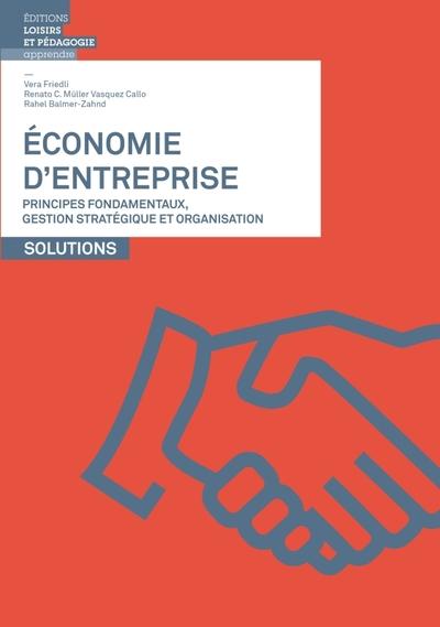 Economie d'entreprise - solutions