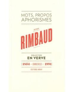 Arthur Rimbaud ; mots, propos, aphorismes