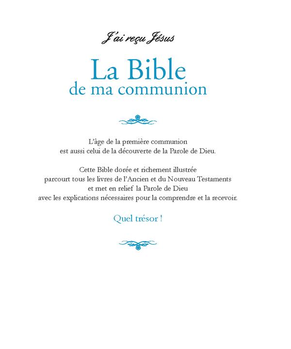 La Bible de ma communion