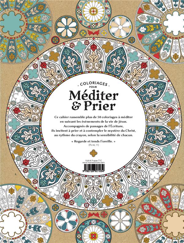 Coloriages pour méditer et prier