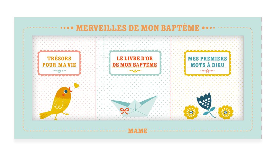 Merveilles de mon baptême ; coffret