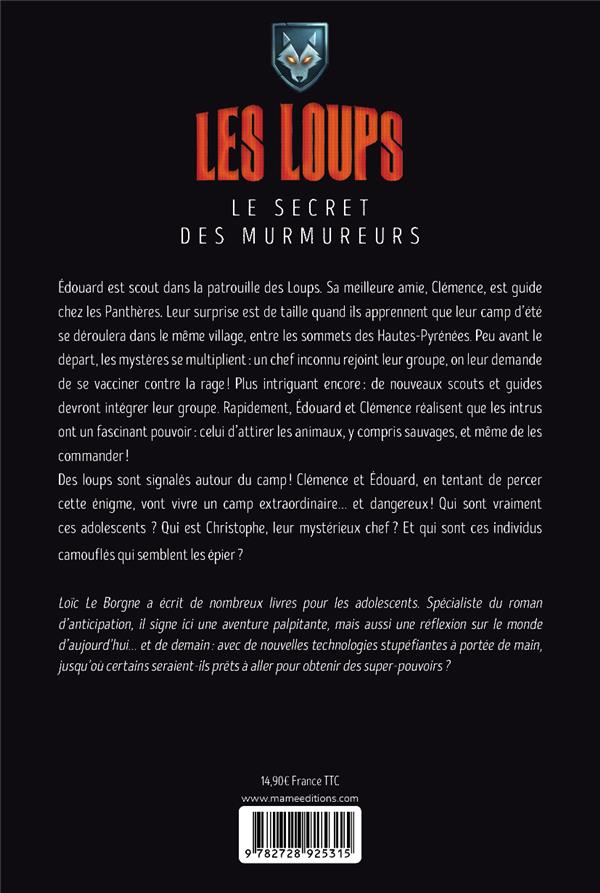 Les Loups Tome 1 : le secret des murmureurs