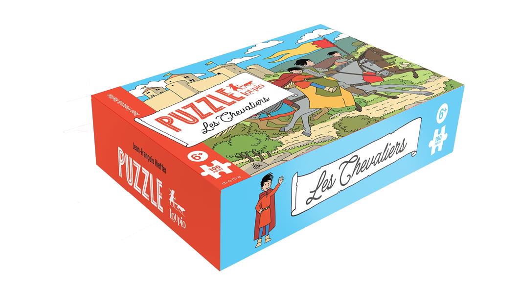 Les aventures de Loupio : puzzle les chevaliers - flash vidéo