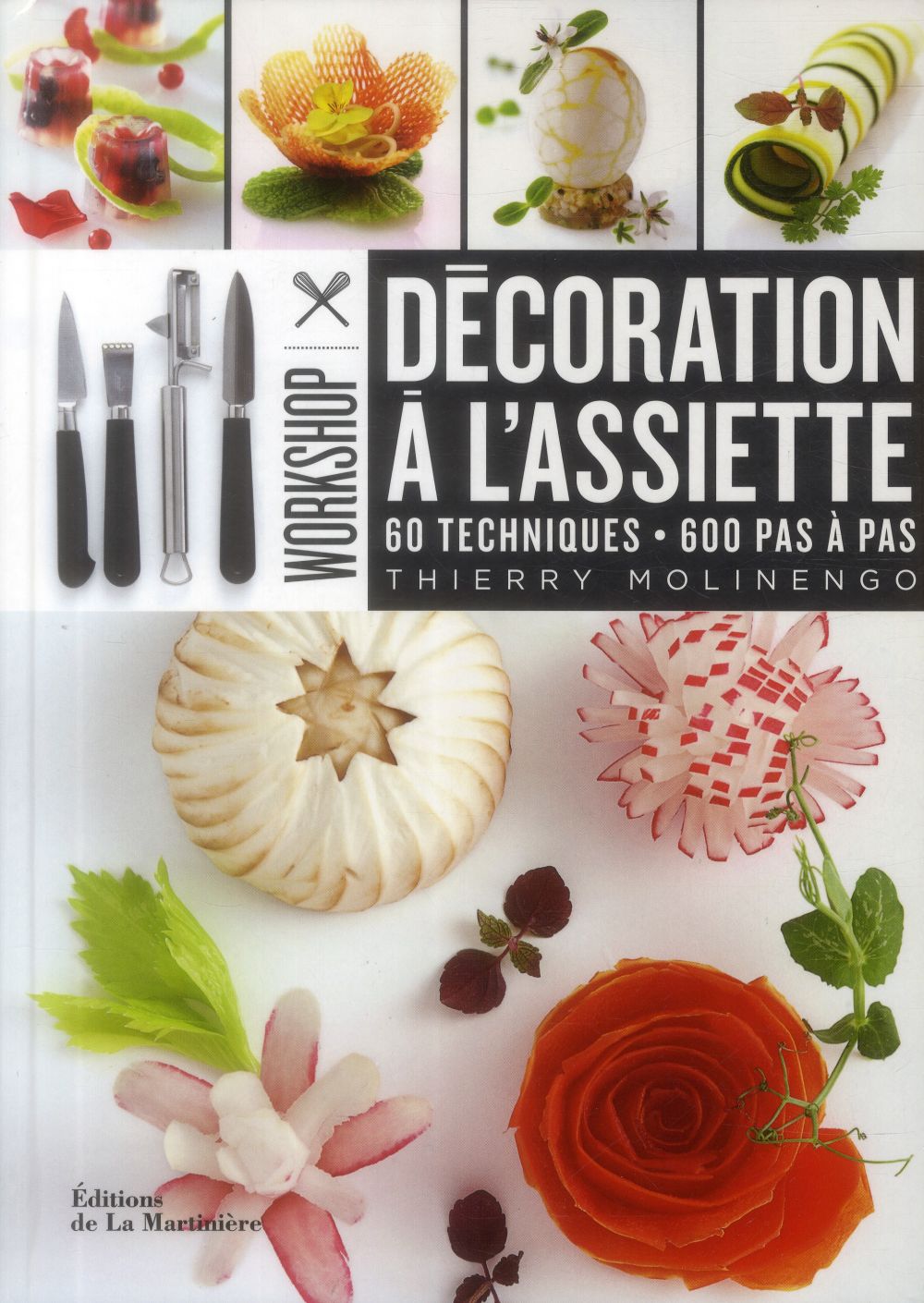 Décoration à l'assiette ; 60 techniques ; 600 pas à pas