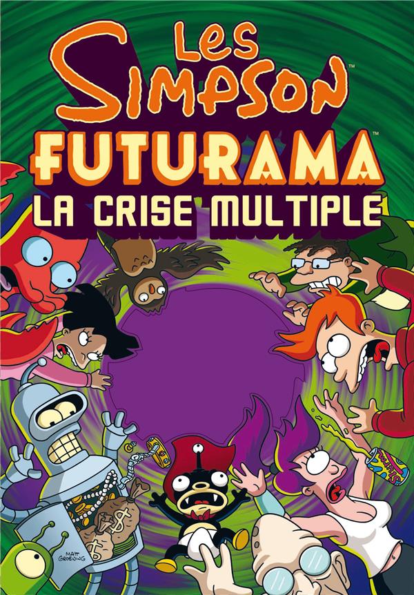 Les Simpson/Futurama ; la crise multiple ; coffret - flash vidéo