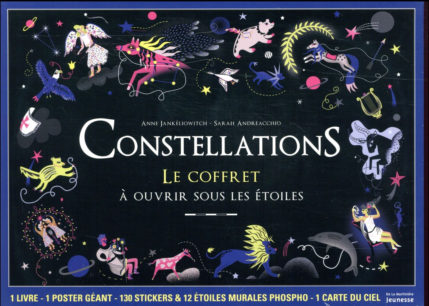 Constellations ; le coffret à ouvrir sous les étoiles - flash vidéo