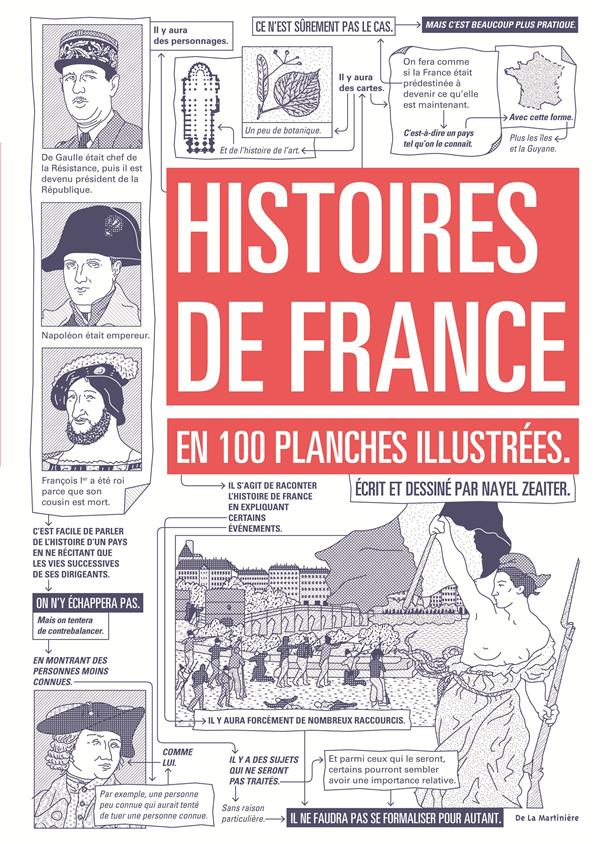 Histoires de France ; en 100 planches illustrées