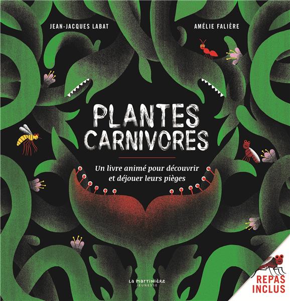 Plantes carnivores ! un livre animé pour découvrir et déjouer leurs pièges - flash vidéo
