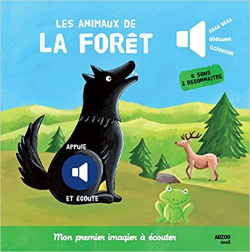 Mon premier imagier à toucher : les animaux de la forêt - flash vidéo