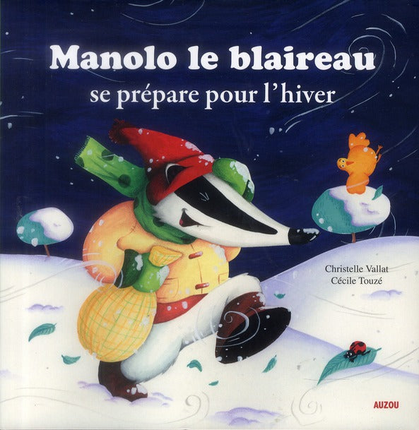 Manolo le blaireau se prépare pour l'hiver - flash vidéo