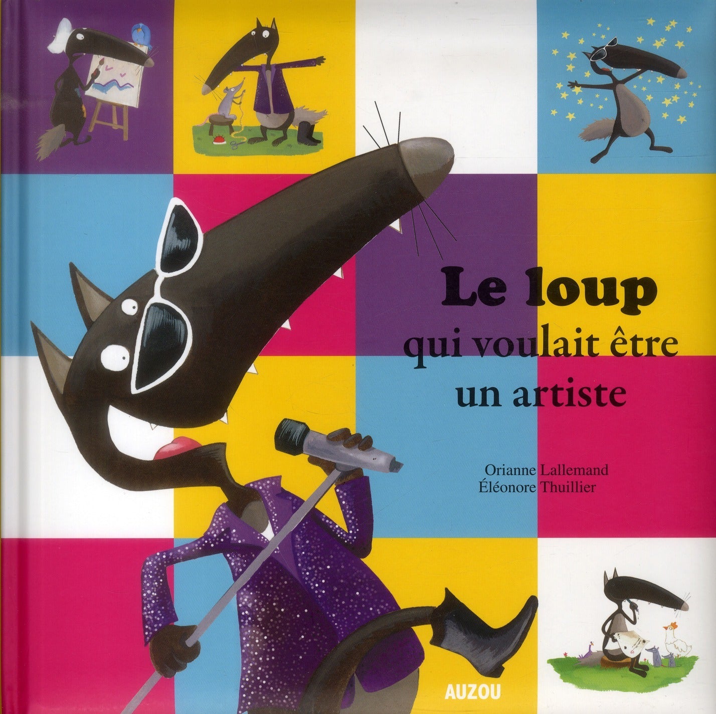 Le loup qui voulait être un artiste - flash vidéo
