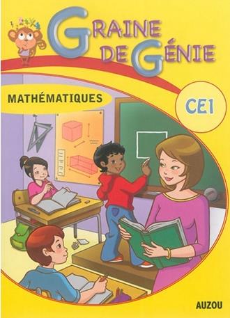 Graine de génie : mathématiques avec corrigés ; CE1 - flash vidéo