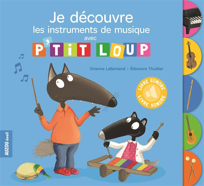 Je découvre les instruments de musique avec p'tit loup - flash vidéo