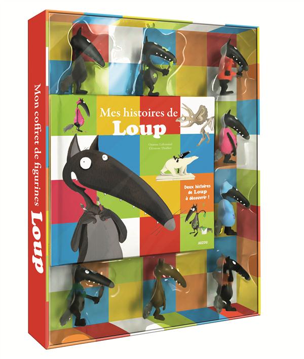 Mon coffret du loup ; 8 figurines + 1 recueil d'histoires - flash vidéo