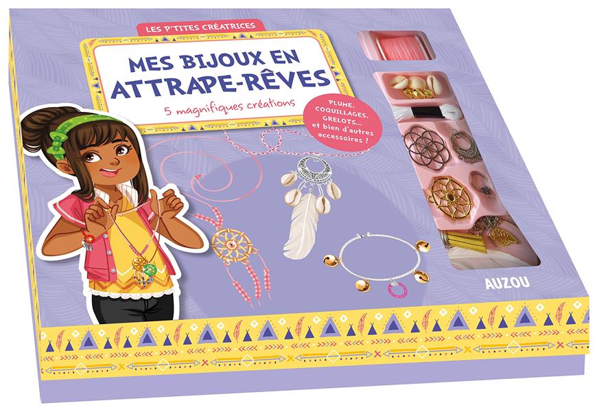 Les p'tites créatrices : mes bijoux en attrape-rêves ; 5 magnifiques créations - flash vidéo