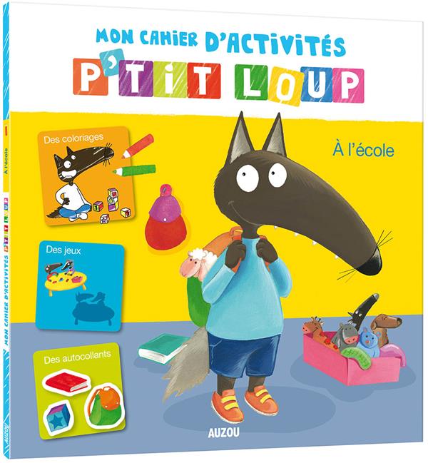 Mon cahier d'activités P'tit Loup : à l'école - flash vidéo