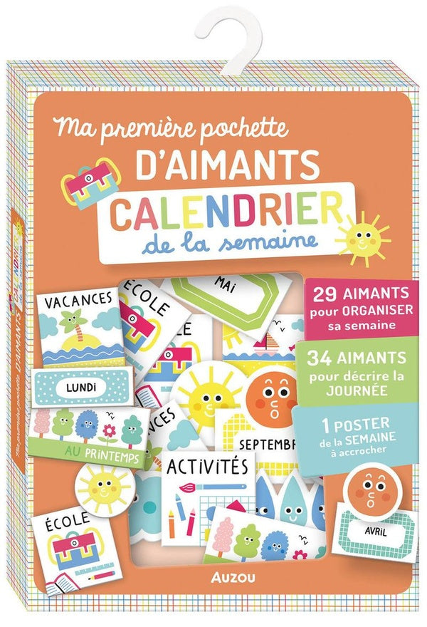 Ma première pochette d'aimants : calendrier de la semaine - flash vidéo