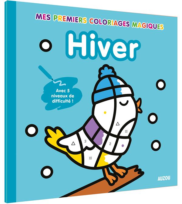 Mes premiers coloriages : coloriages magiques hiver - flash vidéo