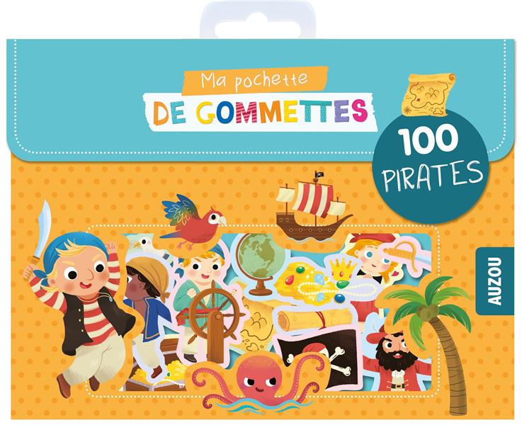 Ma pochette de gommettes : 100 pirates - flash vidéo