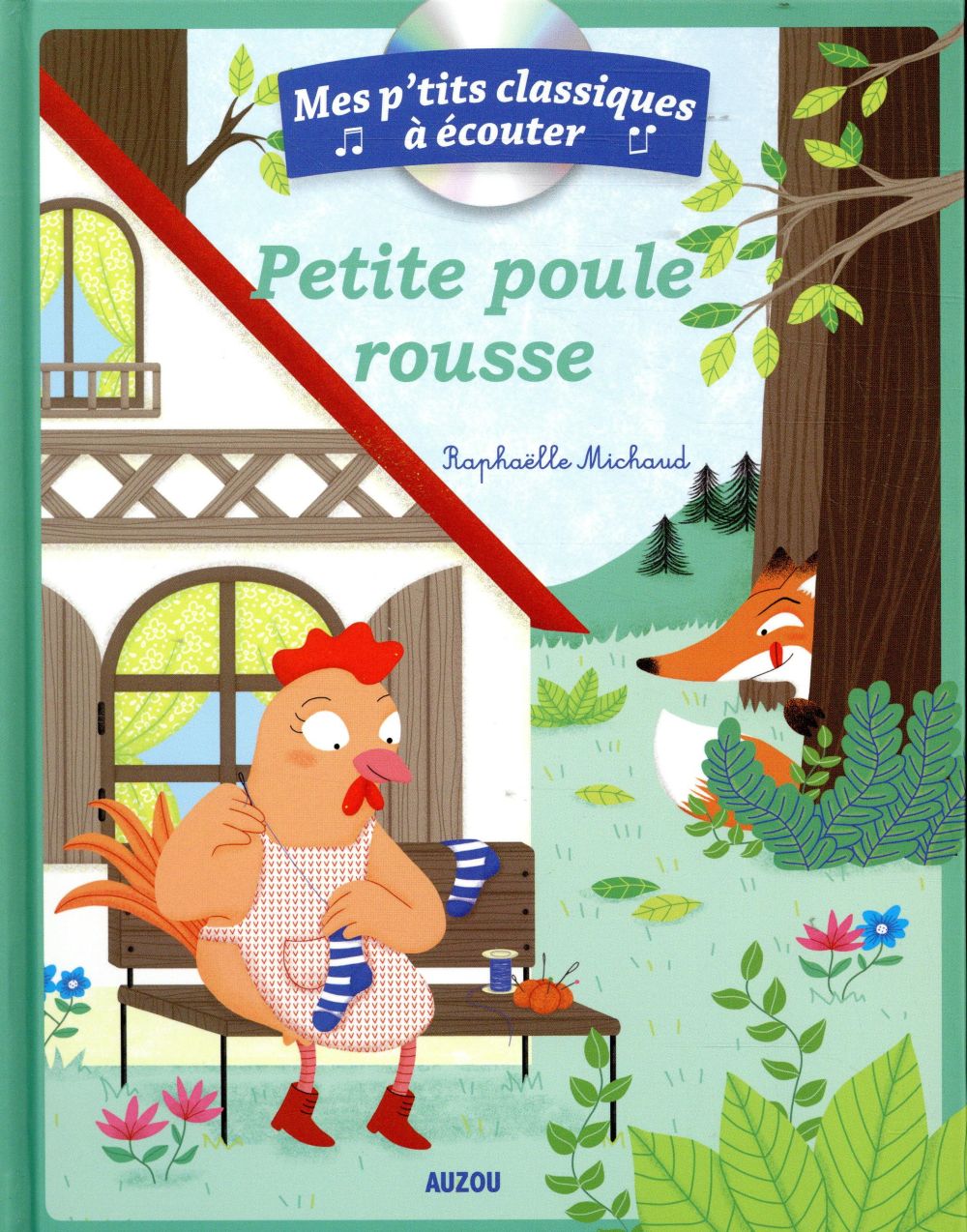 Petite poule rousse - flash vidéo