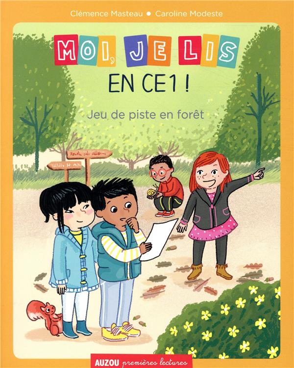Moi, je lis en ce1 ! Tome 3 ; jeu de piste en forêt - flash vidéo