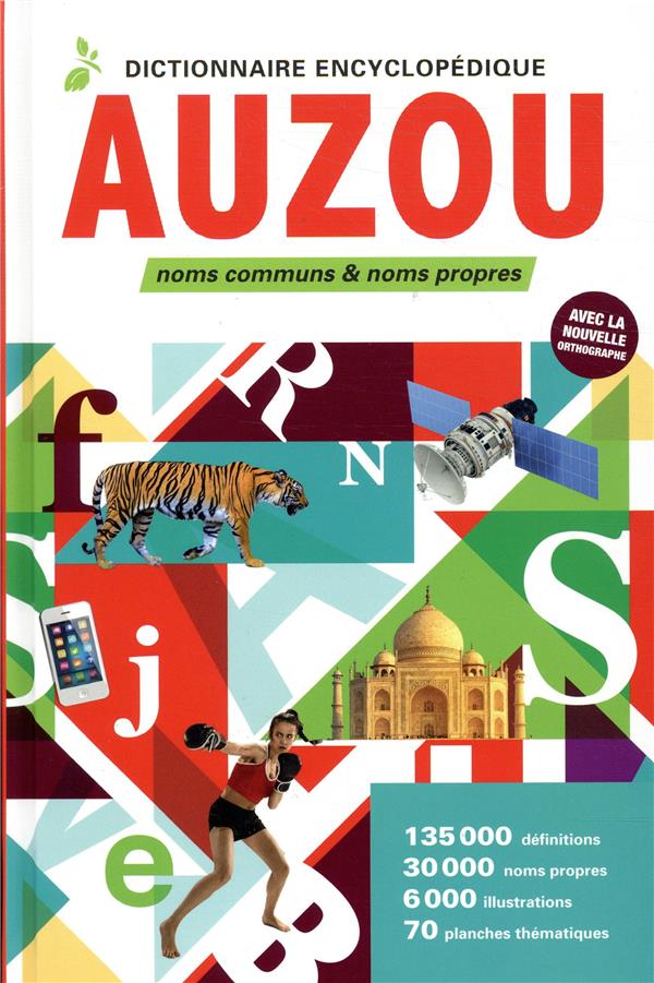 Dictionnaire encyclopédique Auzou ; noms communs & noms propres - flash vidéo