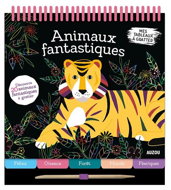 Mes tableaux à gratter : animaux fantastiques - flash vidéo