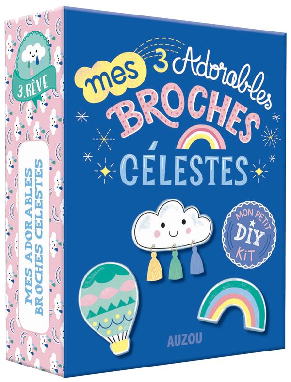 Mon petit kit DIY : mes 3 adorables broches célestes - flash vidéo