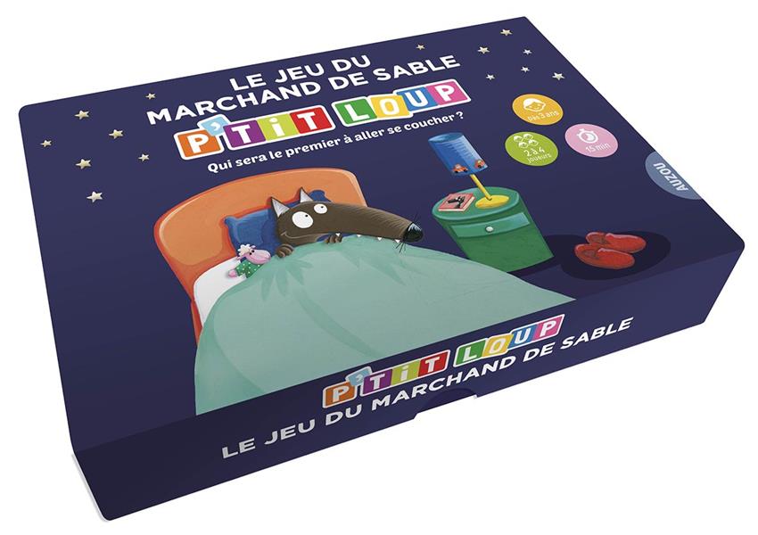 P'tits jeux : le jeu du marchand de sable p'tit Loup ; qui sera le premier à aller se coucher ? - flash vidéo