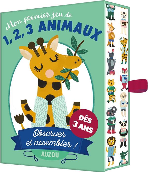 Mon premier jeu 1, 2, 3 animaux - flash vidéo