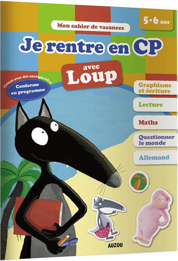 Cahier de vacances : allemand ; je rentre en CP avec Loup - flash vidéo