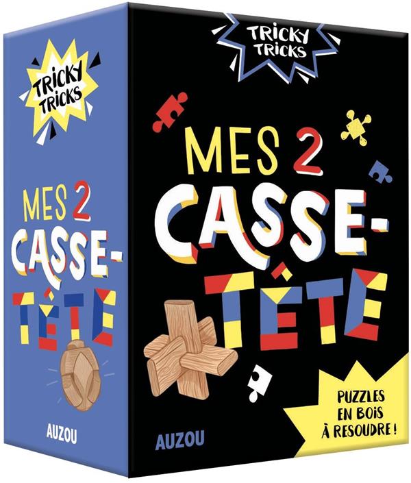 Mes deux casse-tête ; puzzles en bois à résoudre ! - flash vidéo