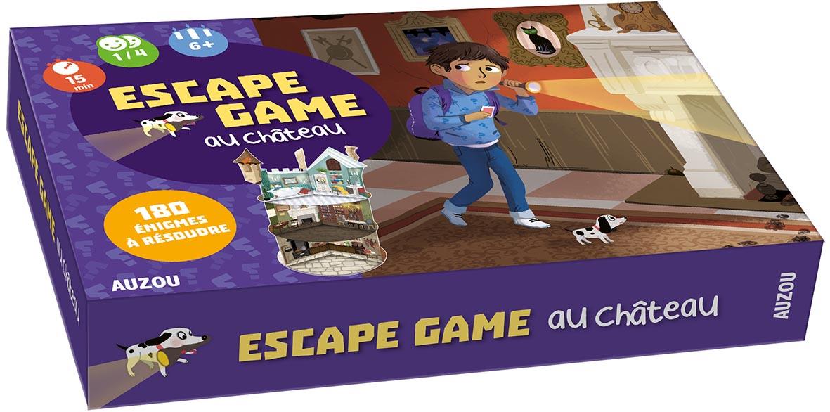 Mes premières enquêtes : escape game au château ; mon grand jeu - flash vidéo