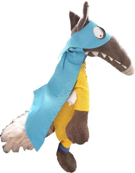 Peluche du Loup super-héros UNICEF - flash vidéo