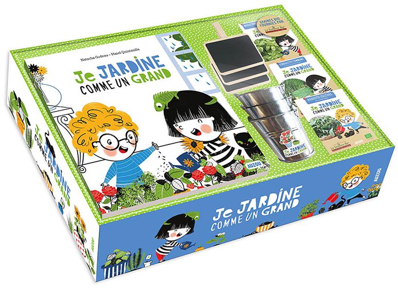 Je jardine comme un grand ; mon premier coffret de jardinage - flash vidéo