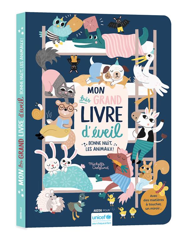 Mon très grand livre d'éveil : bonne nuit, les animaux ! - flash vidéo