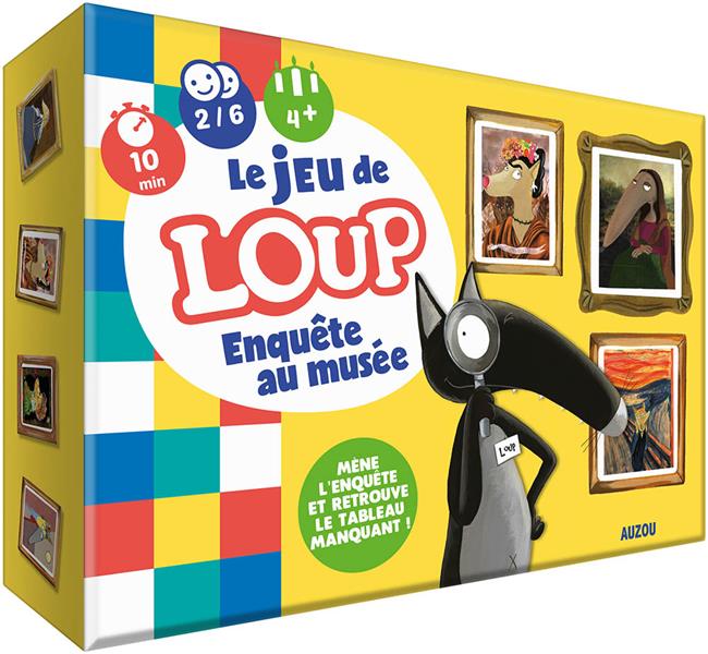 Le Loup : jeu ; enquête au musée - flash vidéo