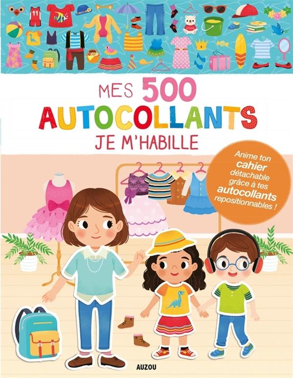 Mes 500 autocollants ; je m'habille - flash vidéo